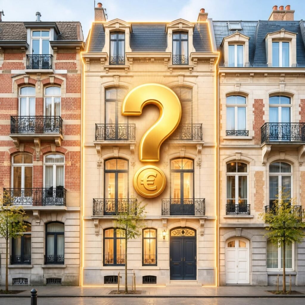 Combien vaut mon bien à Bruxelles : maison bruxelloise estimée en 2026